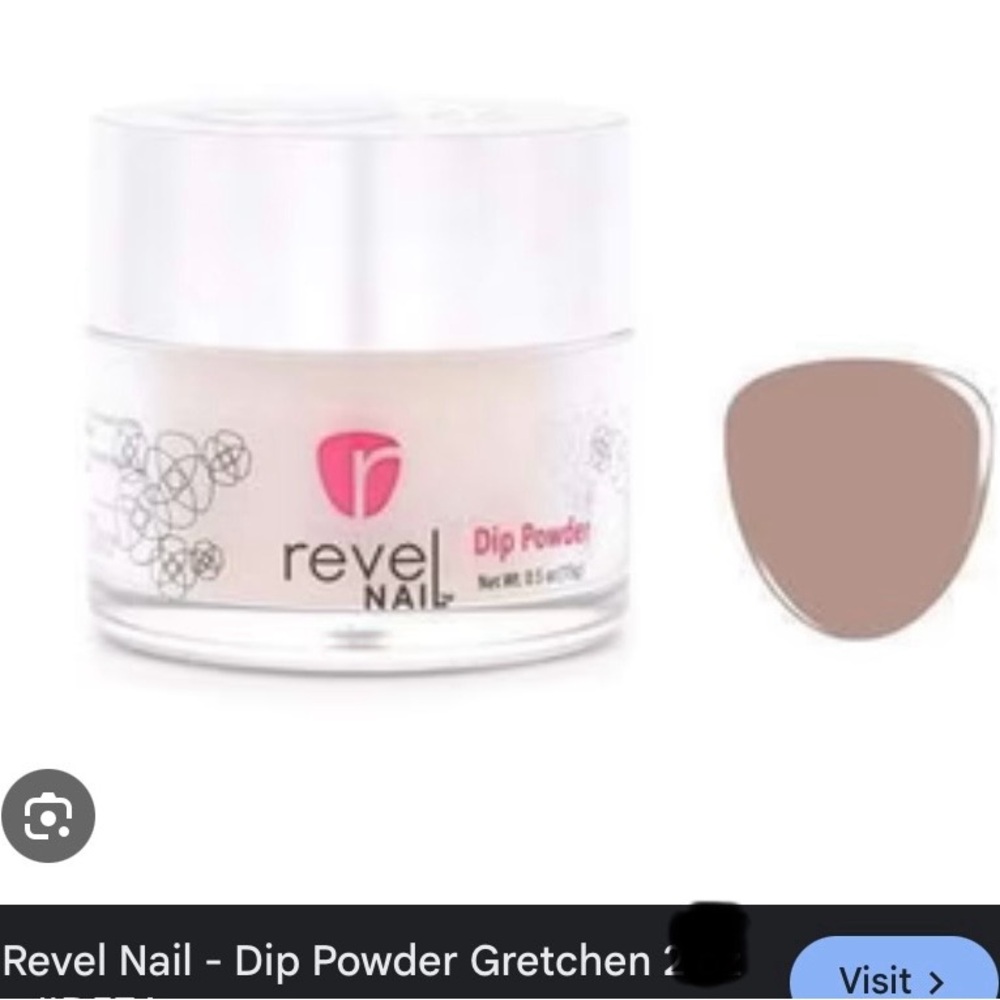 Revel nail dip powder.
